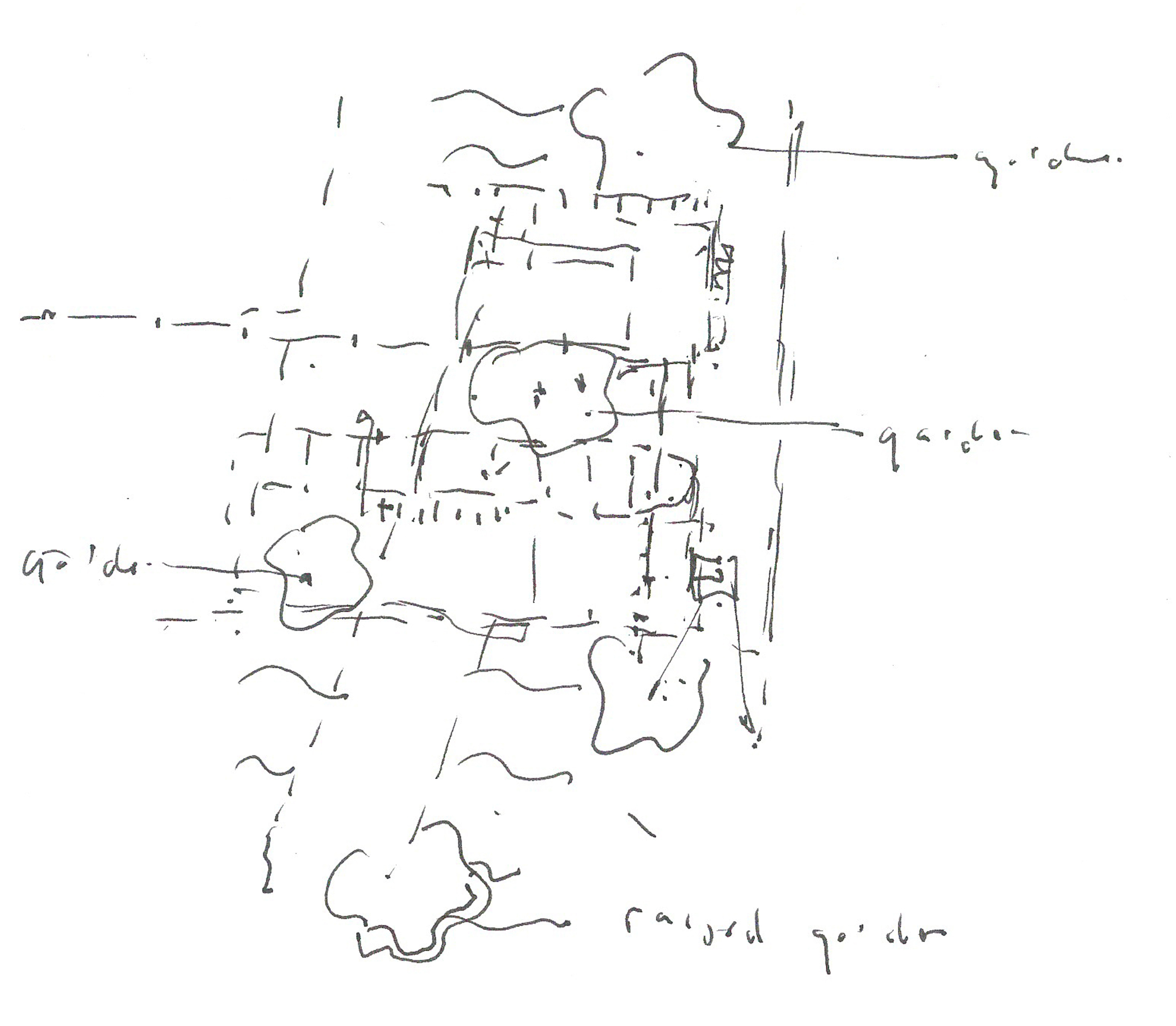 Sag Harbor Concept Sketch（Courtesy of Narofsky Architecture）